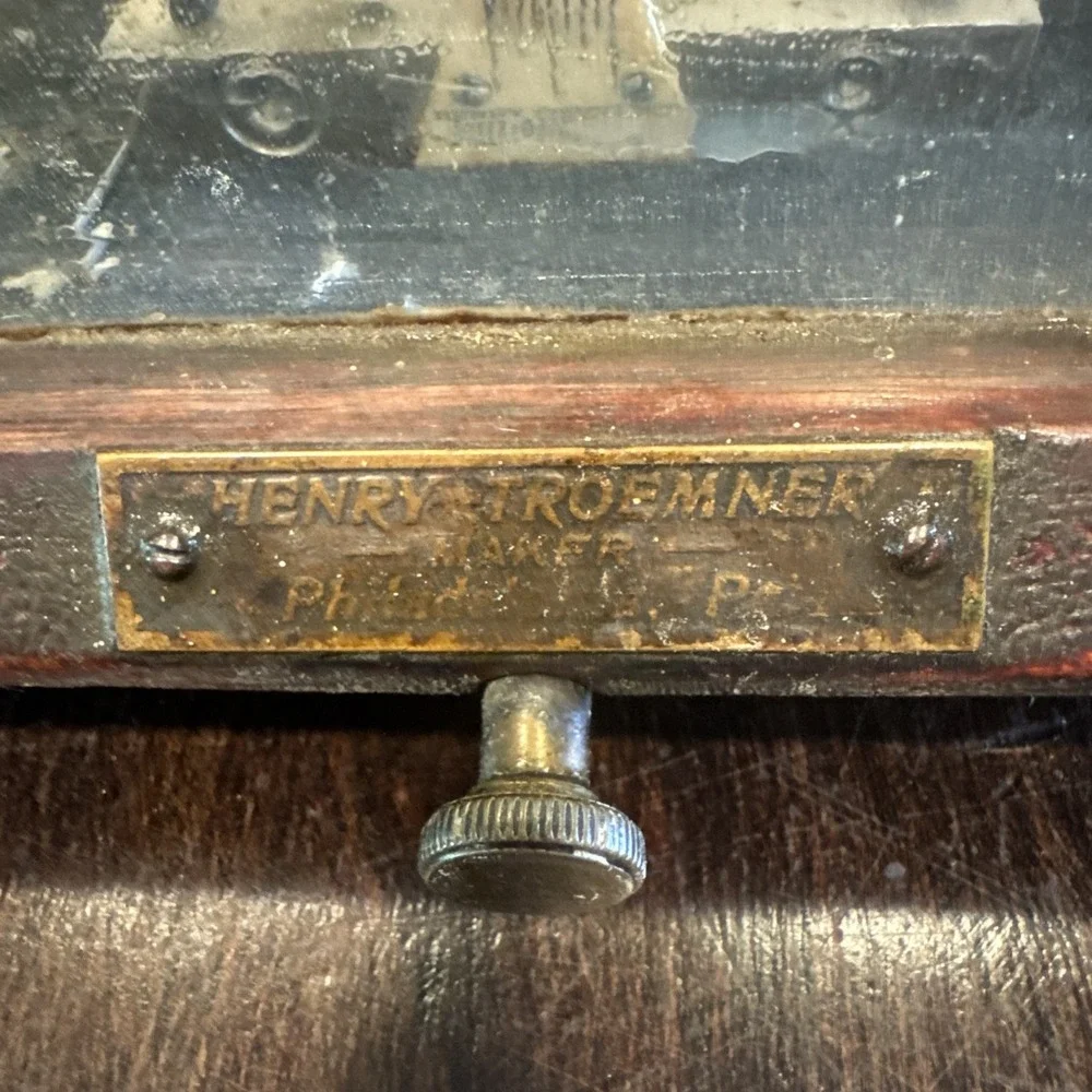 19th CENTURY‎ HENRY TROEMNER BALANCE SCALE  NICE DISPLAY BROKEN PIECES SEE PICS